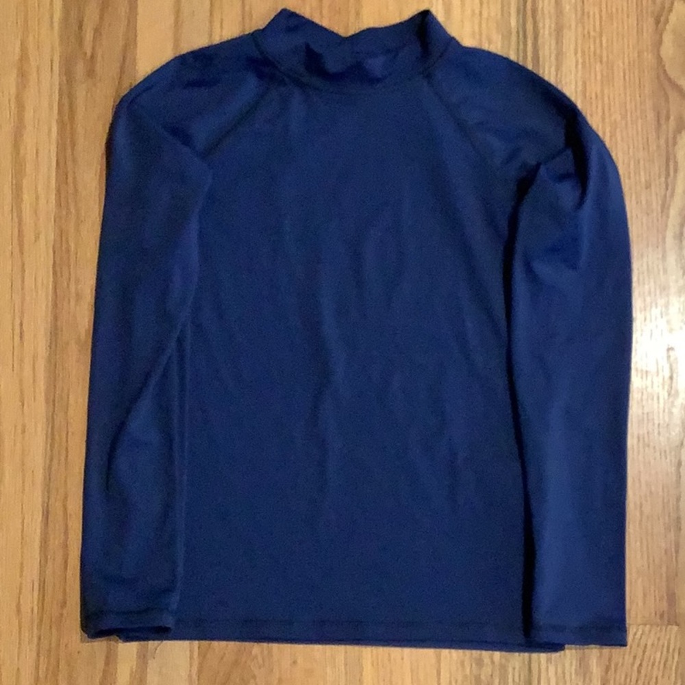 Amazon Essentials: RashGuard - Navy - Boy’s Size M (8)  - Swimwear